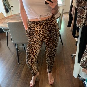 Leopard pants